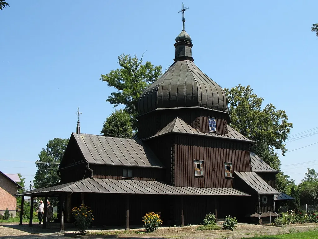 Former Greek Catholic church in Leszno, Subcarpathian Voivodeship