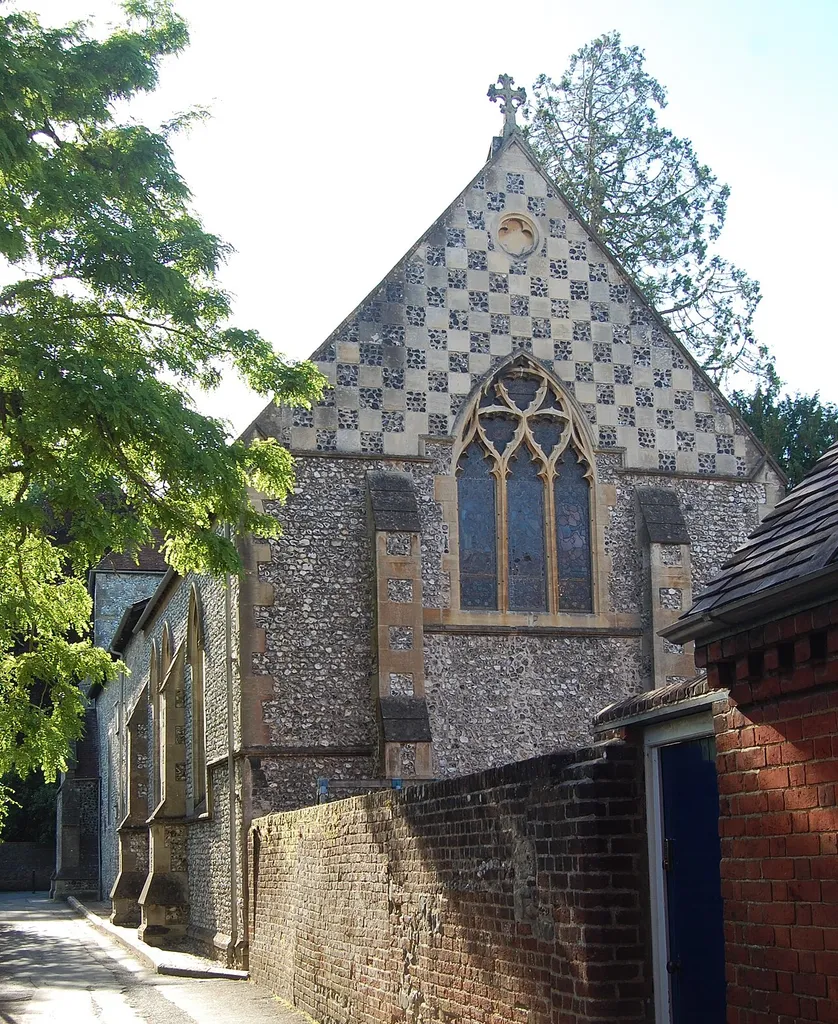 Former St Michael's Church, St Michael's Passage, Winchester, City of Winchester District, Hampshire, England. Now used by Winchester College.