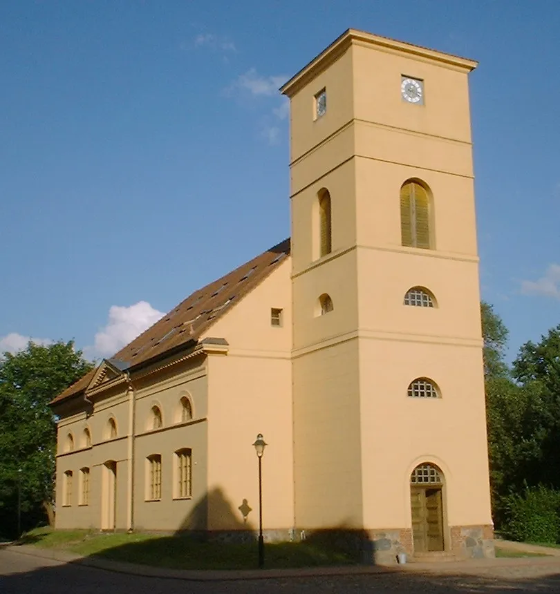 Church in Temnitzquell-Netzeband in Brandenburg, Germany