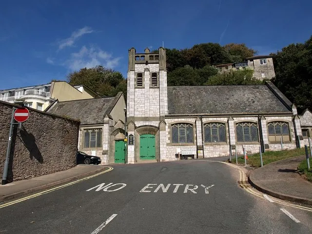 Unity Unitarian church, Montpelier Road, Torquay, Devon, seen from the south
