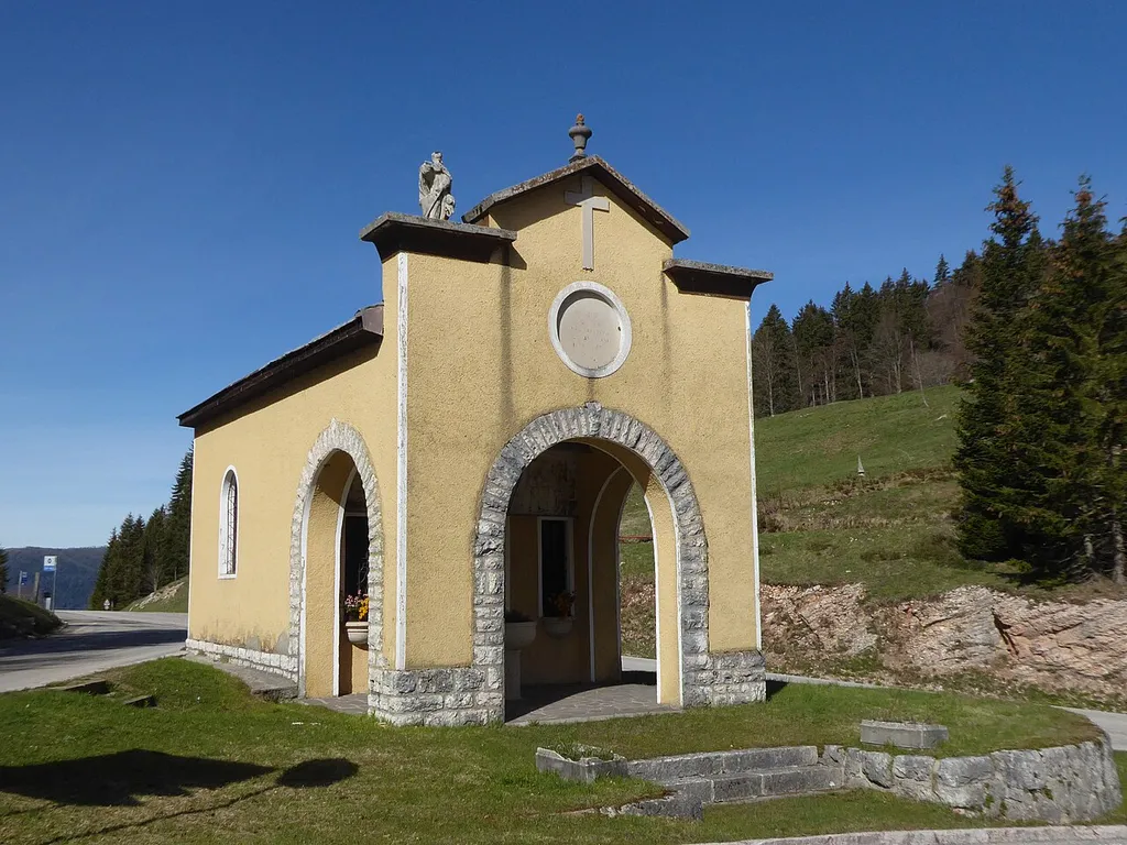 Passo Sommo (Folgaria, Trentino, Italy), Madonna Pellegrina church
