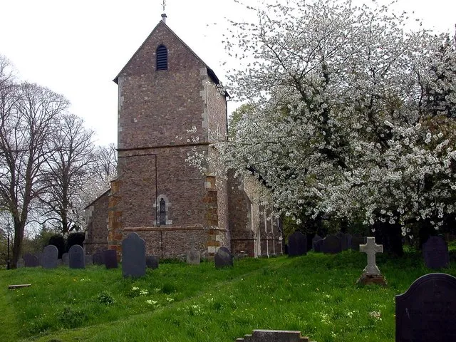 St Mary's parish church, Bruntingthorpe, Leicestershire, seen from the west