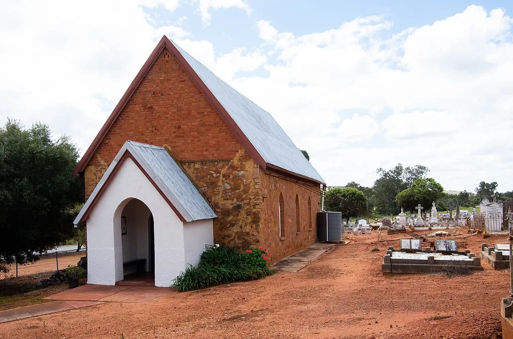 St Philips Church and cemetery Culham, Western Australia