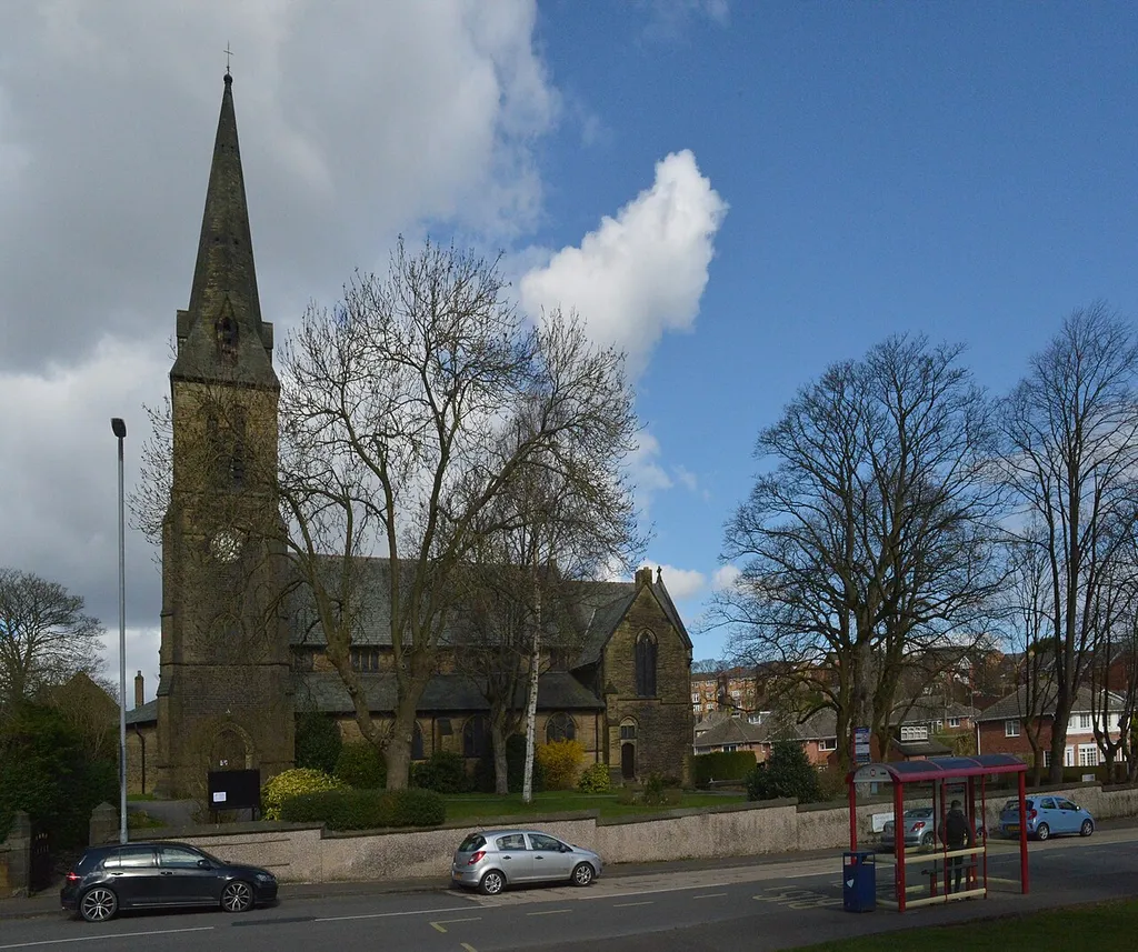 Photograph of St Luke's Church, Moorbottom, Cleckheaton, Kirklees, West Yorkshire, England