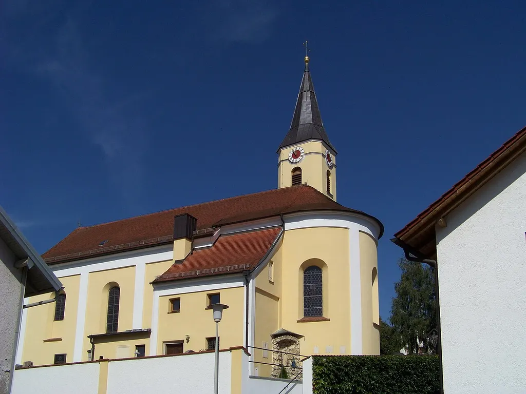 Hankofen, St.-Georg-Ring 3. Kath. Filialkirche St. Georg, einheitlicher Bau, 1799; mit Ausstattung.