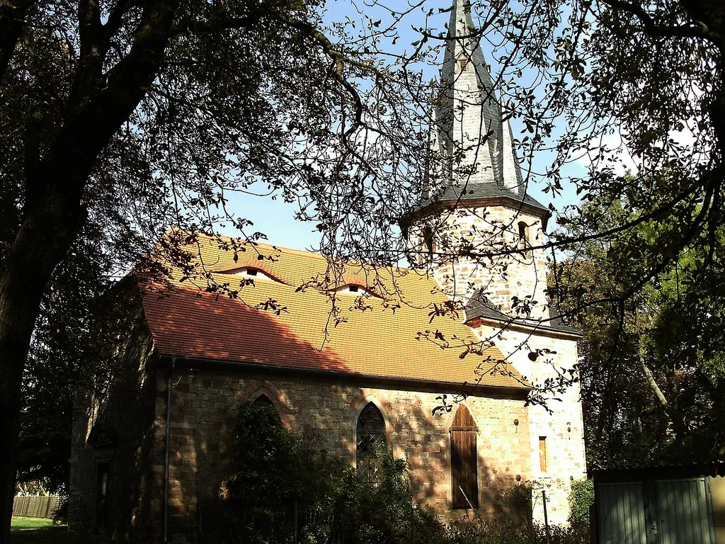 St. Dionysius Church in Vitzenburg (Querfurt, district of Saalekreis, Saxony-Anhalt)