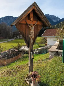 wayside cross at parish church