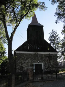 Saint Lawrence church in Kiełpiny