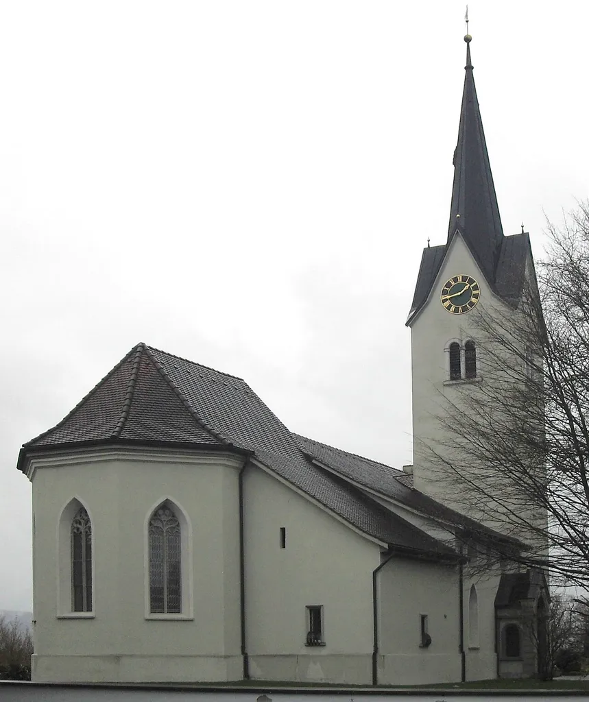 Reformierte Kirche St. Georg in Wigoltingen, Kanton Thurgau, Schweiz