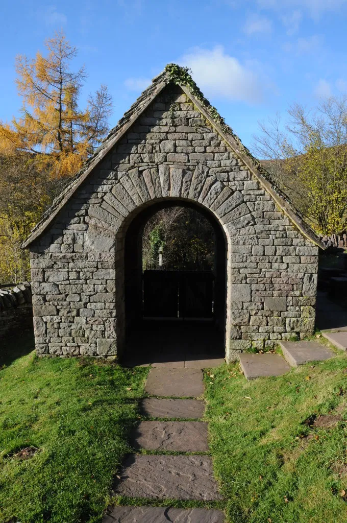 Lychgate, Partrishow church