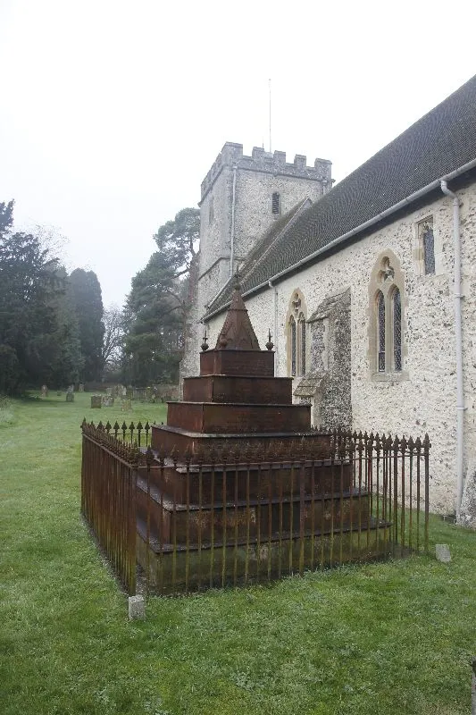 Lowsley Tomb in St Mary's parish churchyard, Hampstead Norreys, Berkshire.