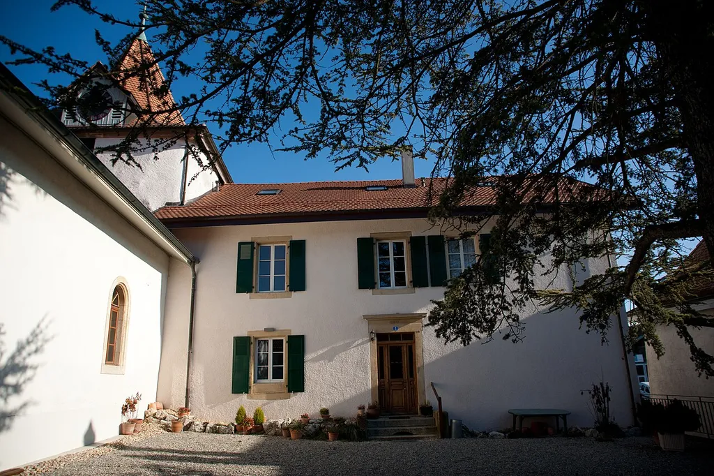 Temple de Penthalaz, canton de Vaud, Suisse.