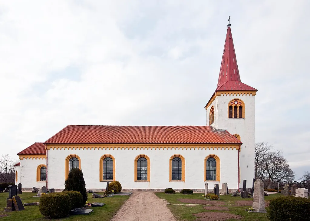 Häglinge Church, Sösdala Parish, Diocese of Lund, Church of Sweden.