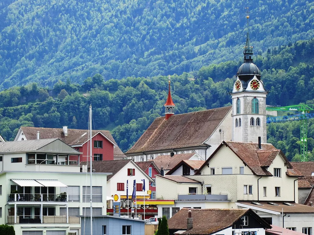 Kirche Arth SZ, Schweiz