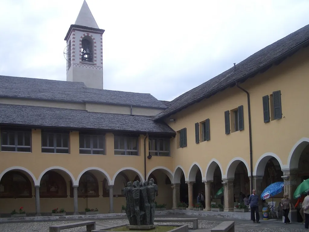 Bellinzona, Church of Santa Maria delle Grazie, cloister, 1480 ca.