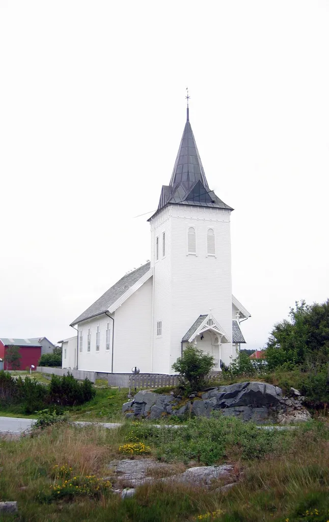 Kvenvær Church, at Kvenvær, Hitra, Sør-Trøndelag, Norway