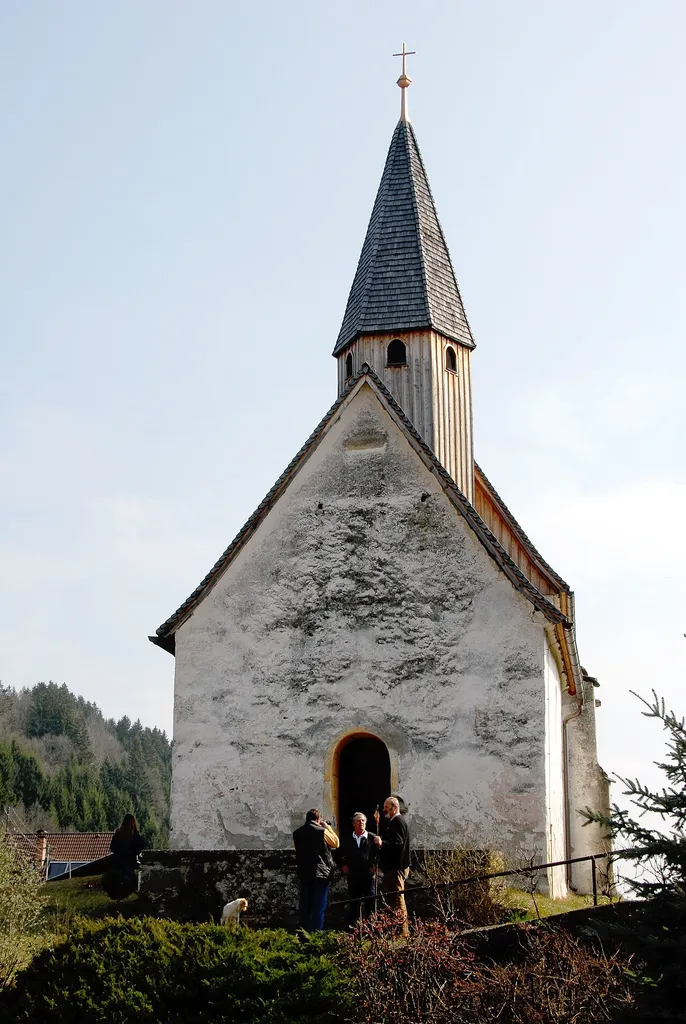 Subsidiary church Saint Leonard in Saint Leonhard, market town Liebenfels, district St. Veit an der Glan, Carinthia, Austria, EU