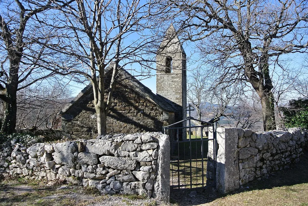 Cerkev Sv. Štefana in Marije v Zanigradu.