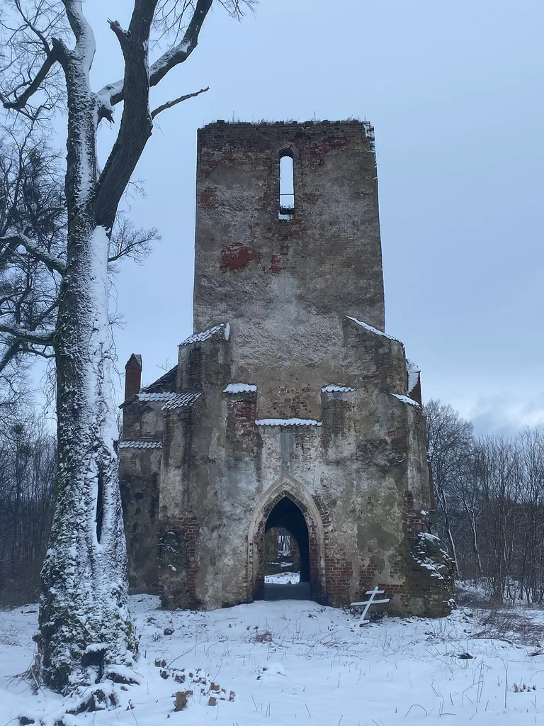 Кирха Петерсдорфа, пос. Куйбышевское (Калининградская область)