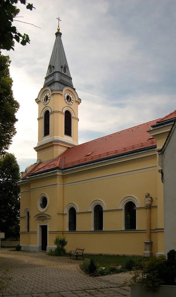 The parish church hl. Maria im Elend in Tattendorf, Lower Austria, is a cultural heritage monument.