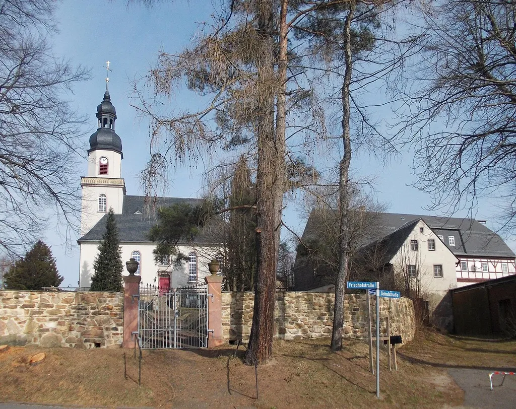 St. John's Church in Mittelfrohna (Niederfrohna, Zwickau district, Saxony)