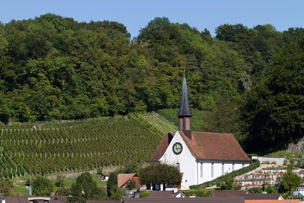 Die kantonal geschützte Kirche St. Michael in Buus (BL)
