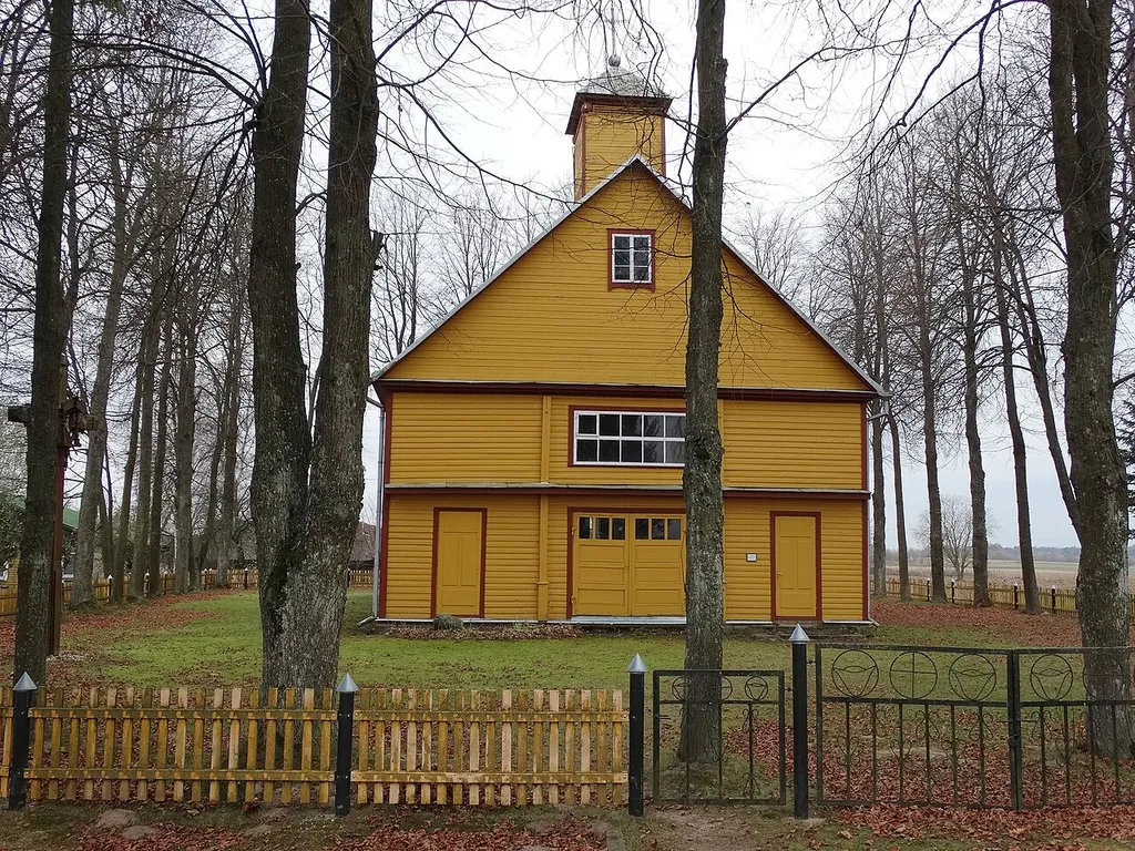 Roman Catholic Church in Krivonys, Kaišiadorys District, Lithuania