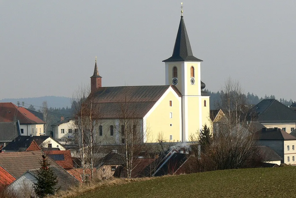 Sarleinsbach ( Upper Austria ). Saint Peter parish church.