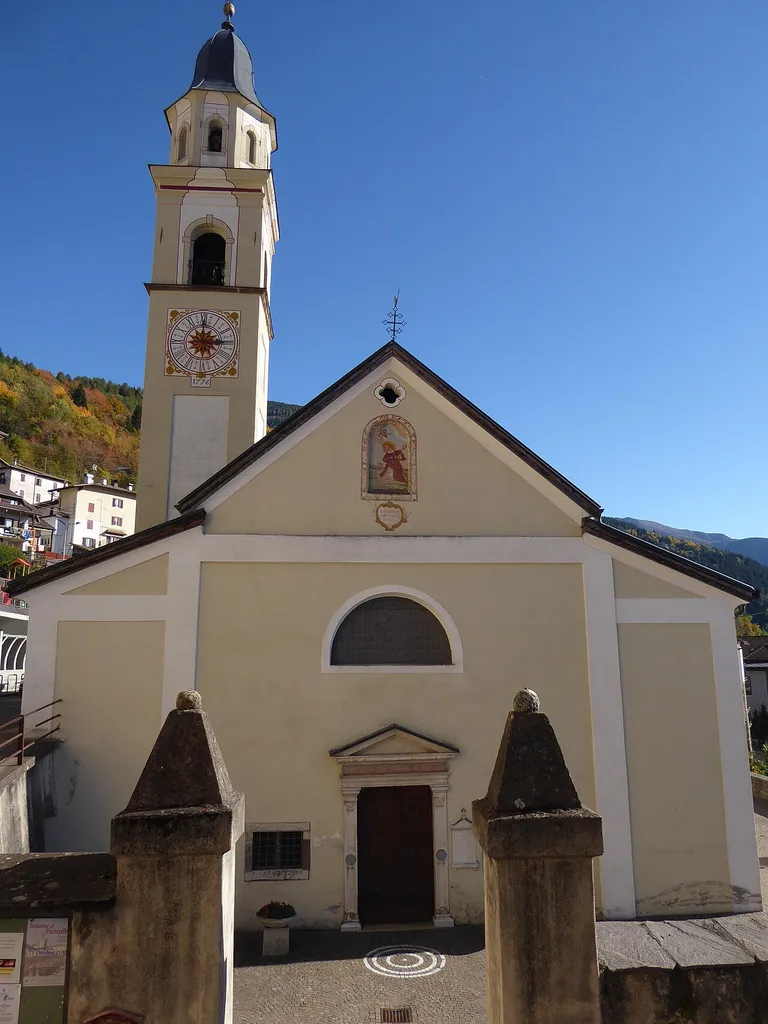 Saint Lawerence's church in Sover (Trentino, Italy)