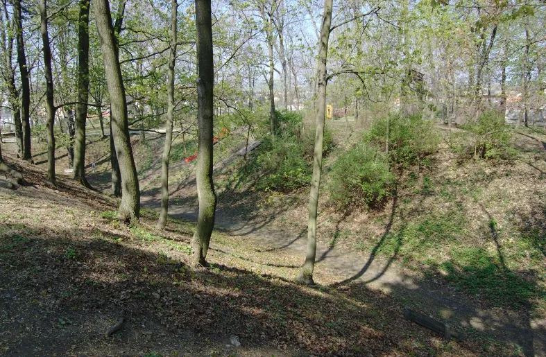Mistelbach, Remainings of the castle