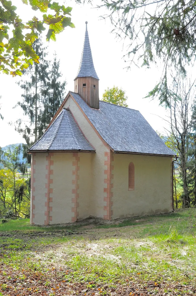 Subsidiary church Holy Trinity in Straganz #27, municipality Mölbling, district St. Veit, Carinthia, Austria, EU