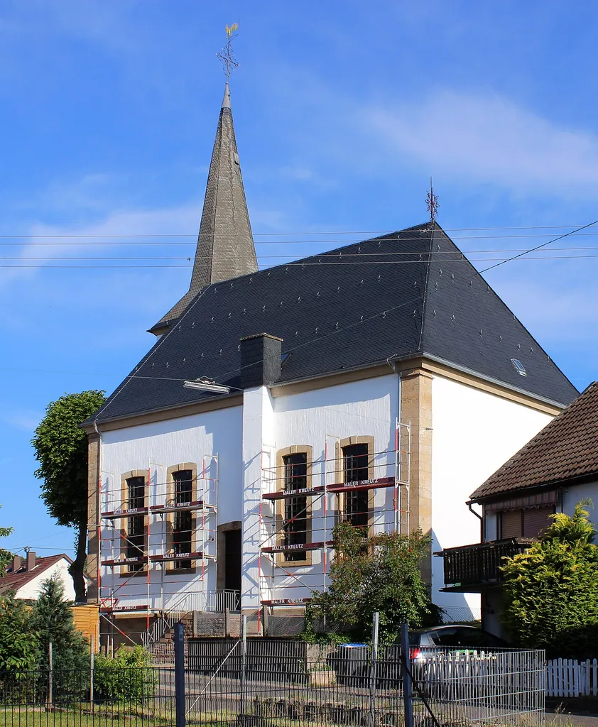 Evangelische Kirche in Sötern, Gemeinde Nohfelden, Landkreis St. Wendel, Saarland