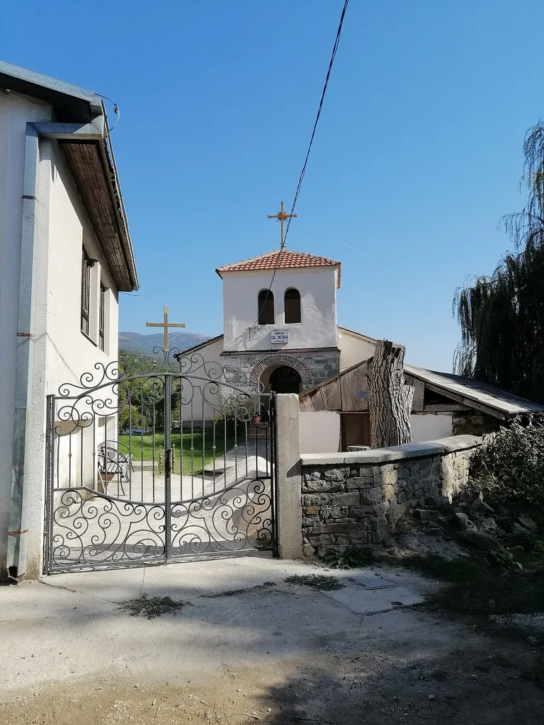 View of the St. Petka Church in the village Pobožje