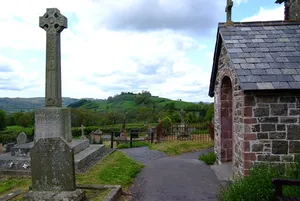 War Memorial in Llangathen Churchyard