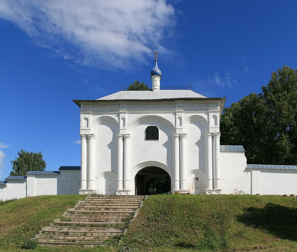Gate church of Troitse-Danilov Monastery, Pereslavl-Zalessky, Yaroslavl oblast