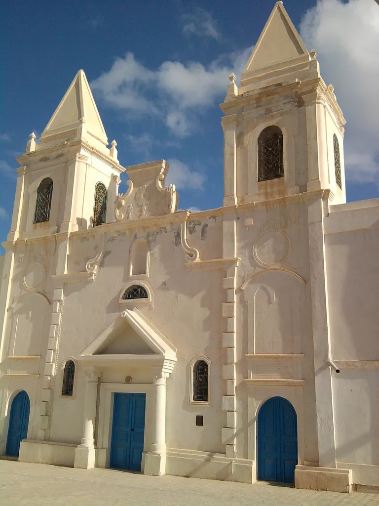 Tunisie, Djerba, Eglise Saint-Joseph de culte catholique à Houmet Essouk