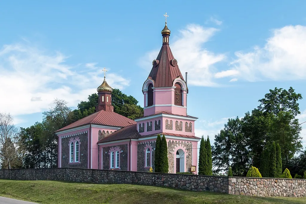 Church of Saint Demetrius, 1866, Małaja Bierastavica, Hrodna Region.