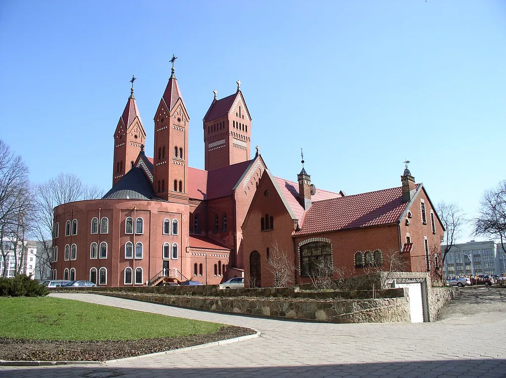 Church of Saint Simon and Helena, Minsk, Belarus.