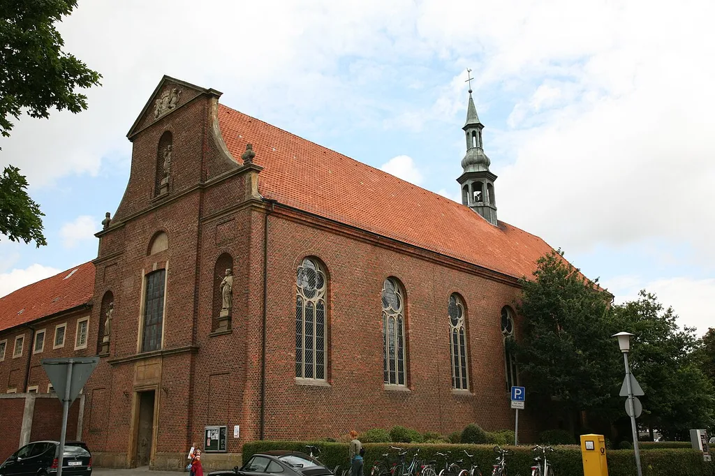 The Klosterkirche is an evangelical church in Vechta, Niedersachsen