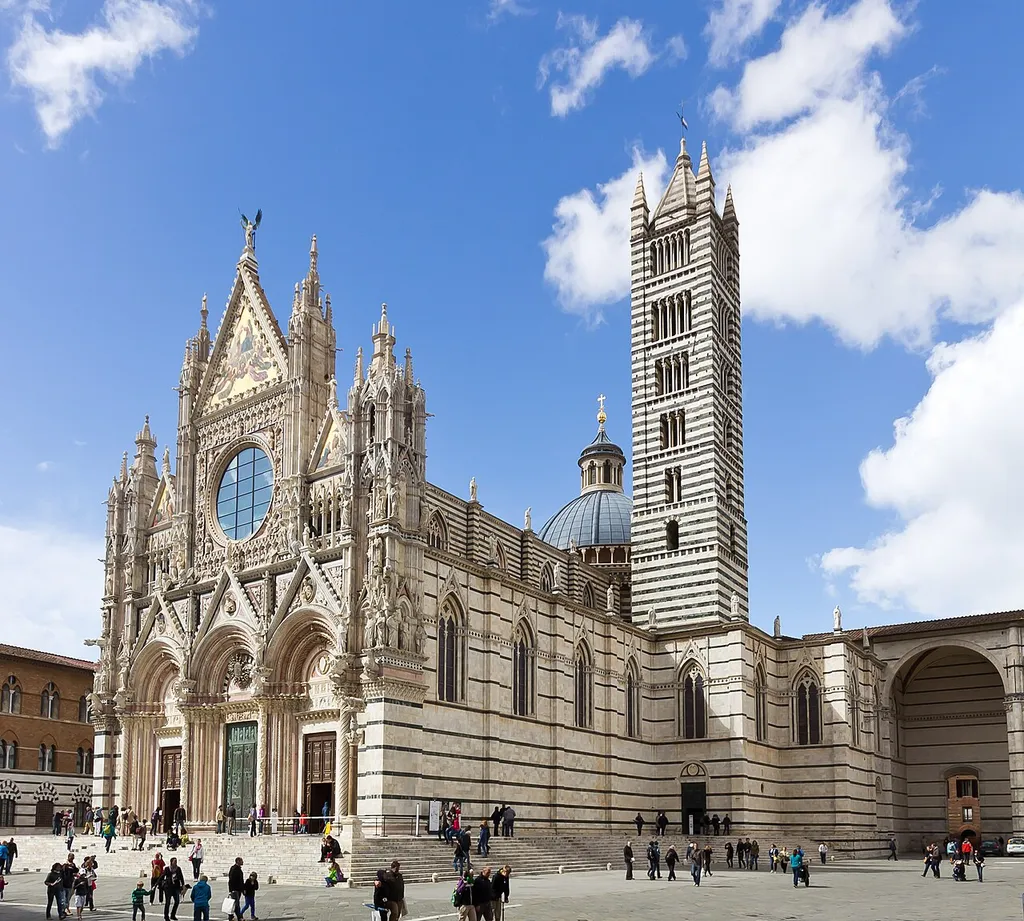 Cathedral of Siena, Tuscany, Italy.