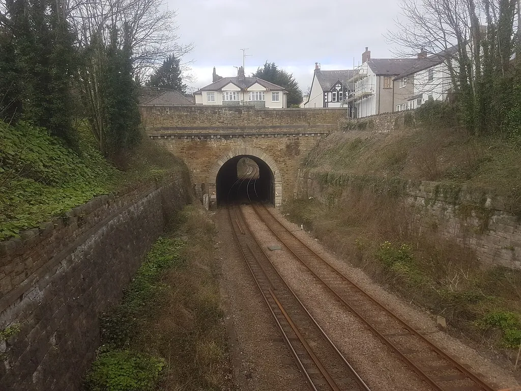 SE portal of Conwy Railway Tunnel