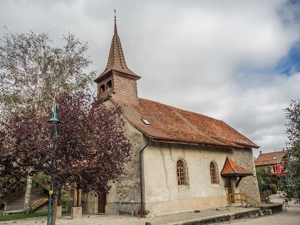Reformed Church, Montanaire, Canton of Vaud, Switzerland