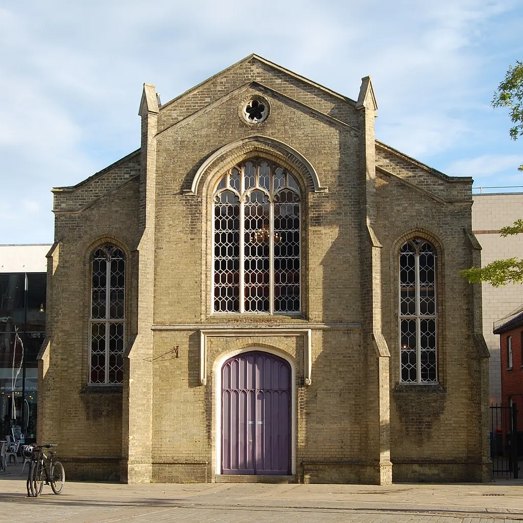 Former Fareham United Reformed Church, West Street, Fareham, Borough of Fareham, Hampshire, England. Opened in 1836 as a Congregational chapel; replaced by the present United Reformed Church building in 1994, and now part of the Slug and Lettuce pub.