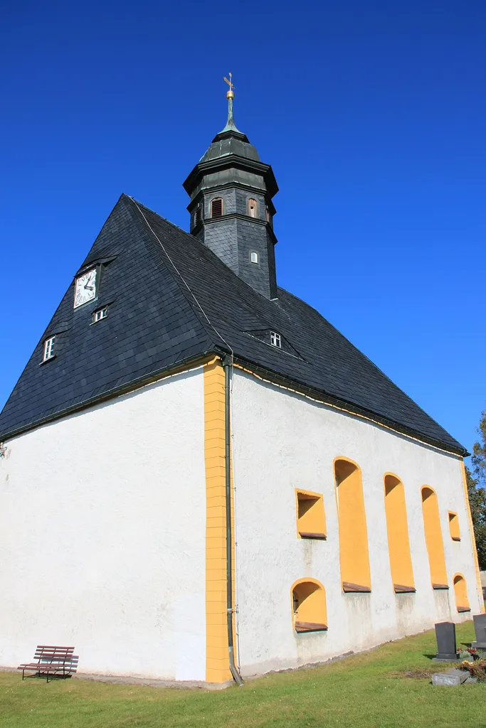 Kirche in Lengefeld OT Lippersdorf im Erzgebirge
