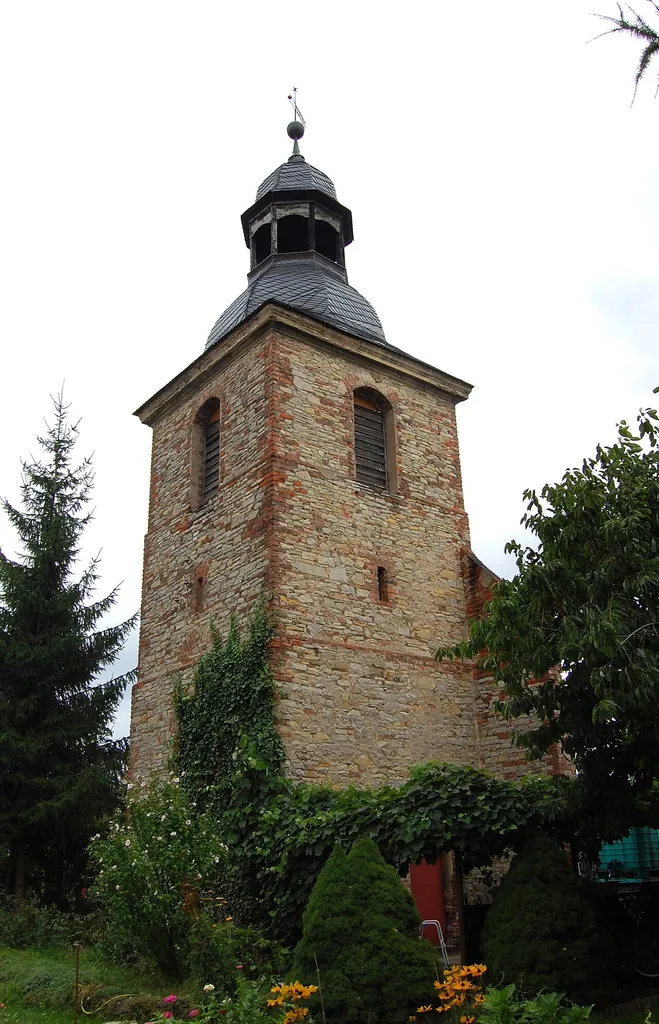 Turm der Martin-Luther-Kkirche in Felgeleben