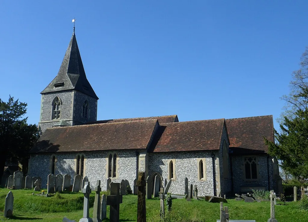 St John the Evangelist's Church, Epsom Road, Merrow, Borough of Guildford, Surrey, England.