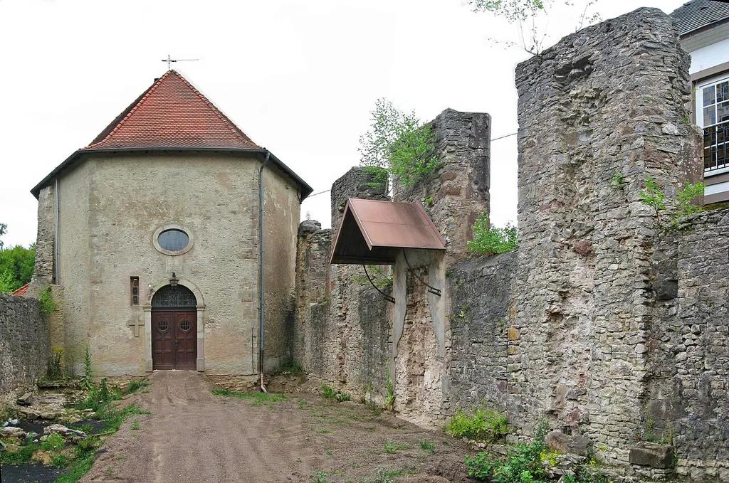 Blick über die Ruine