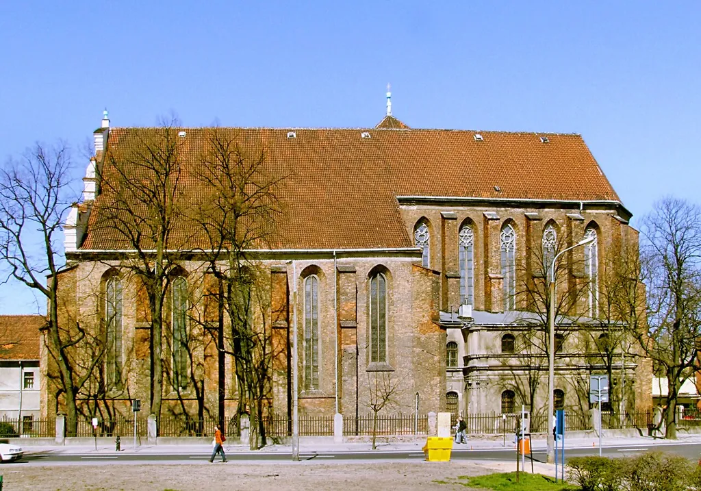 Poznań, kościół Bożego Ciała, widok od pd.(Poznań, Corpus Christi Church, view from south)