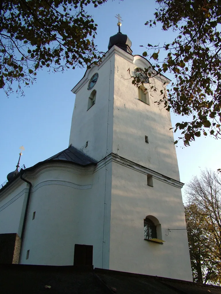 Church in Zhoř in Jihlava District, Czech Republic