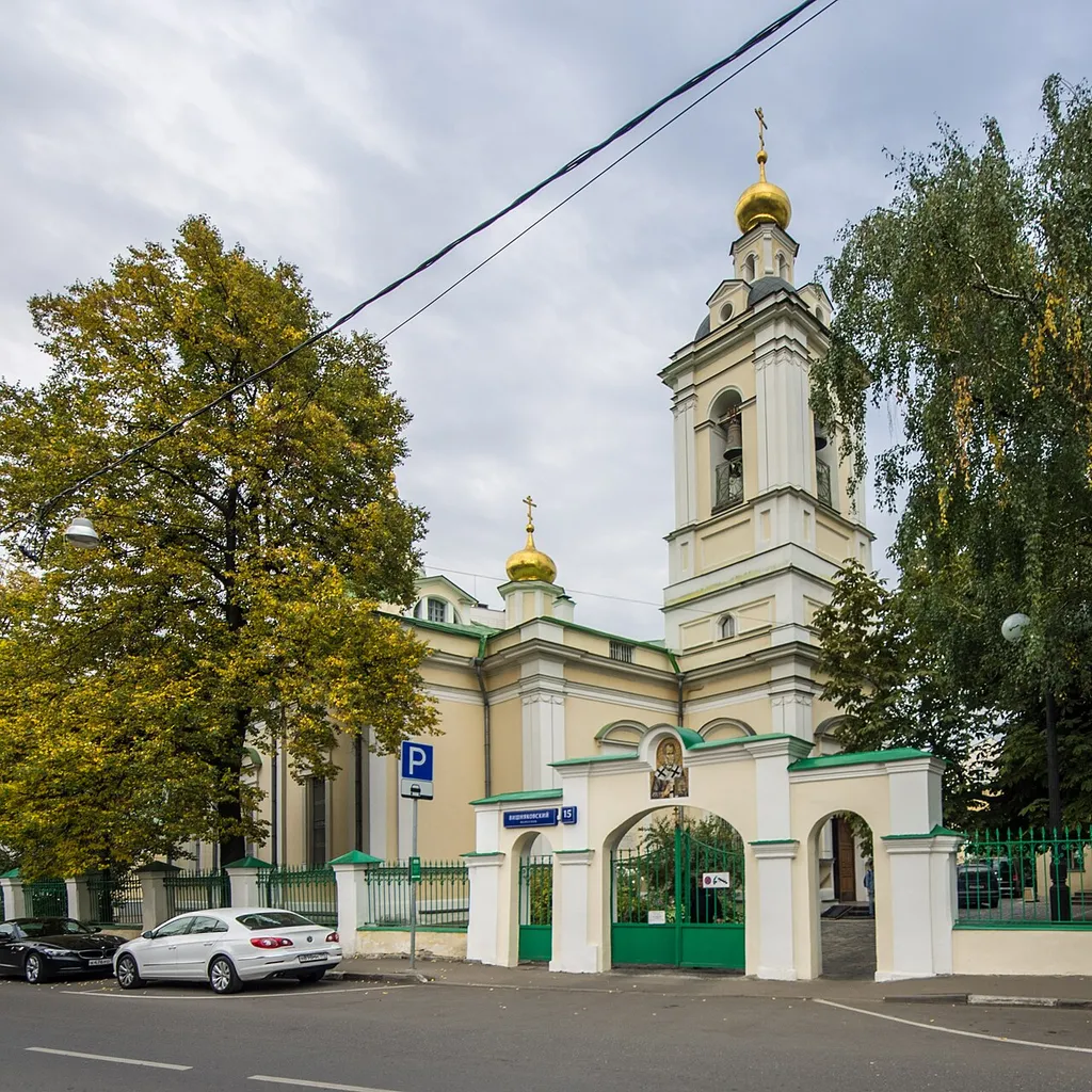 Церковь Николы в Кузнецах: Вишняковский пер., дом 15, строение 7, Замоскворечье, Центральный округ, Москва